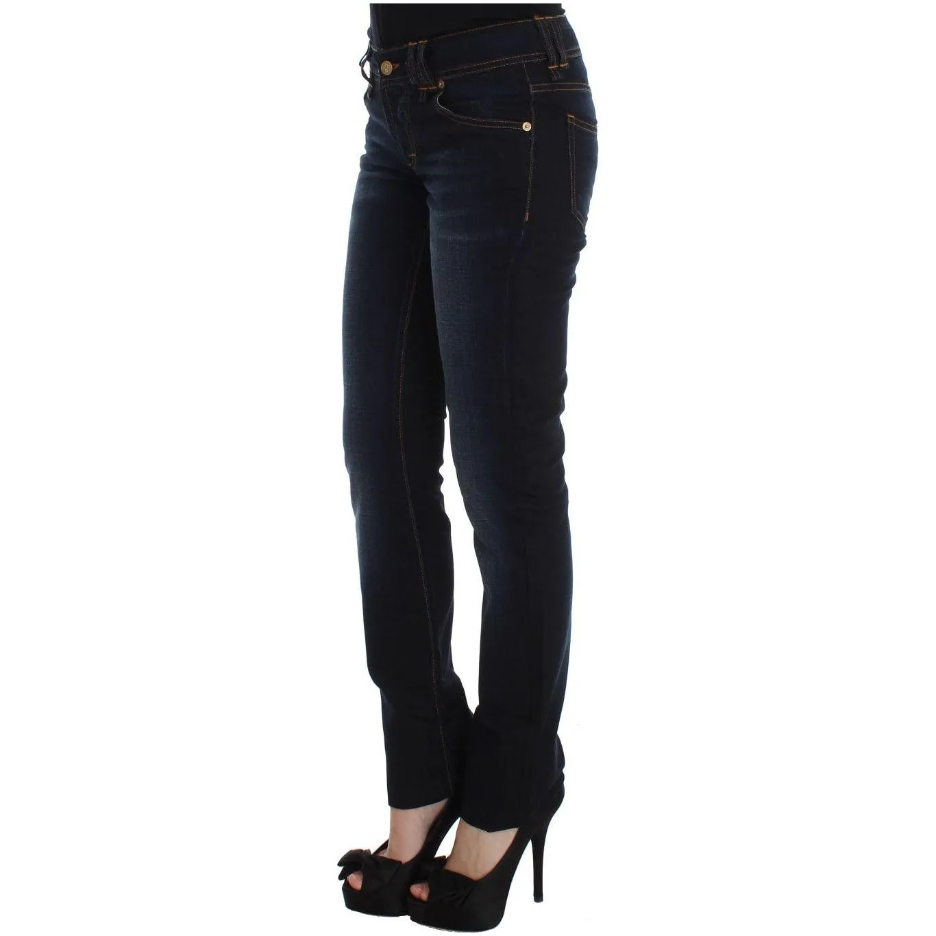 John Galliano Elegant Slim Fit Designer Jeans