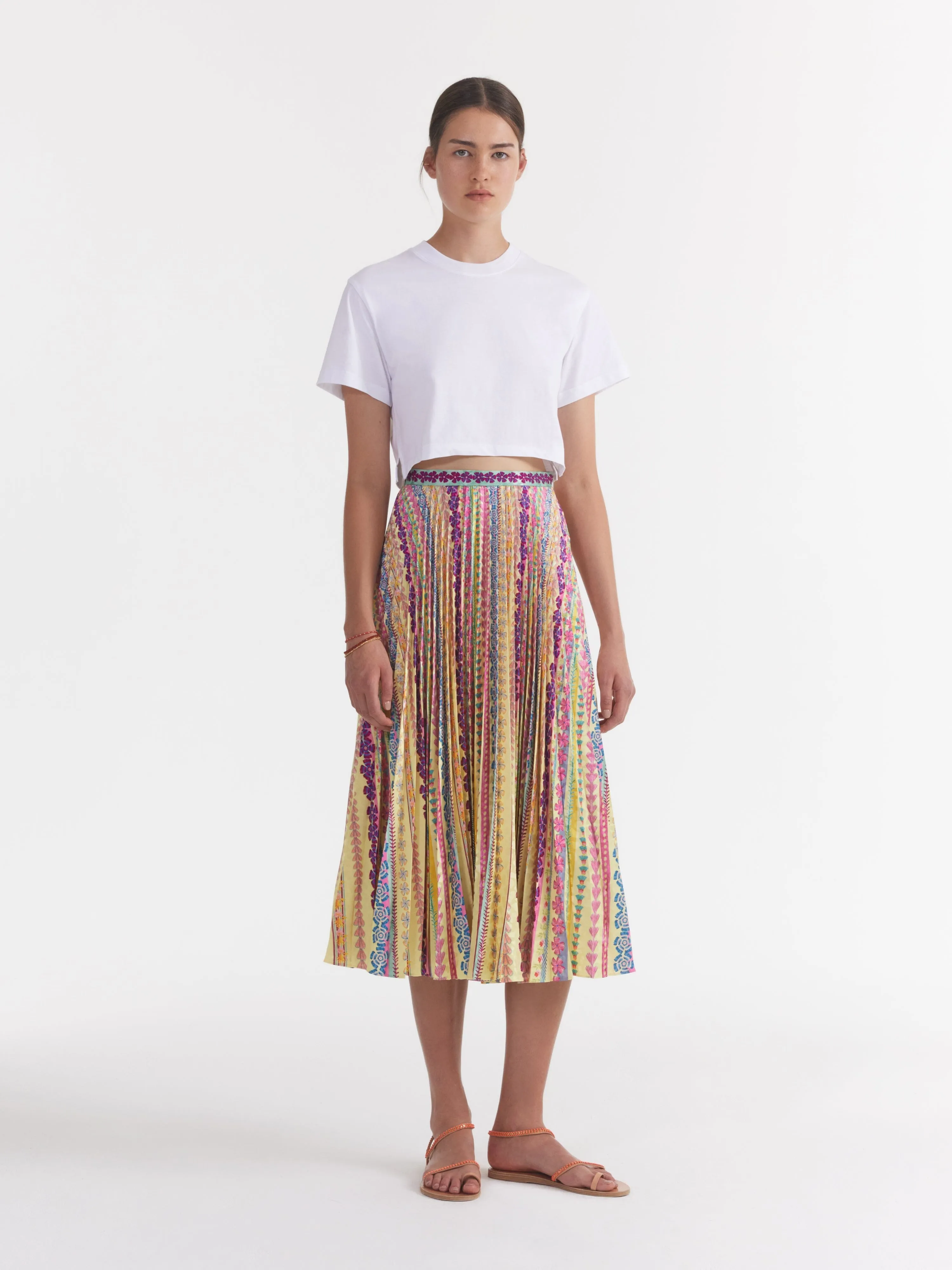 Kim Skirt in Bloom Gradient