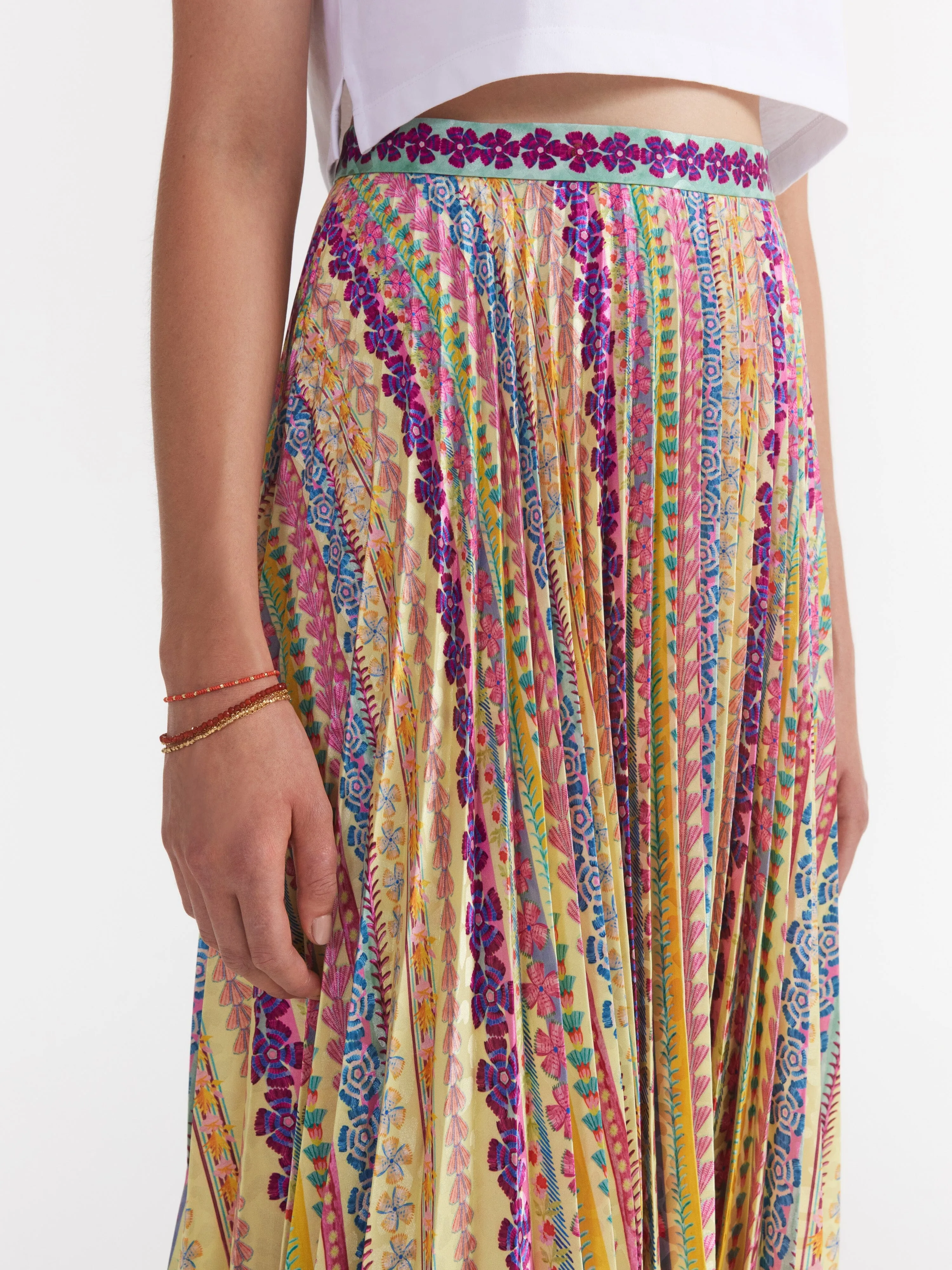 Kim Skirt in Bloom Gradient