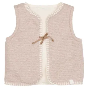 Koeka Baby Gilet Reversible Nome | Clay