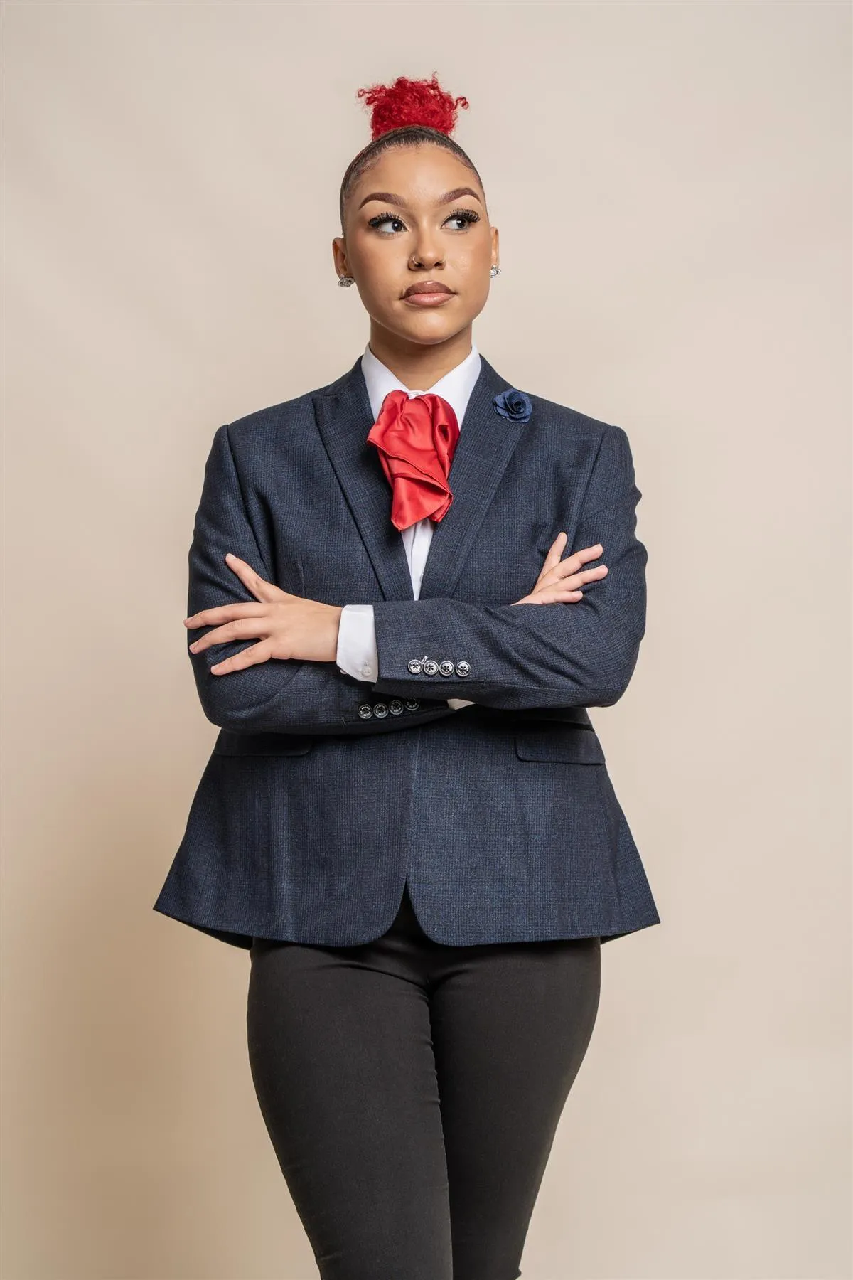 Ladies Caridi Navy Blazer