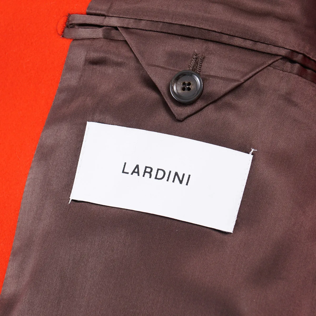 Lardini Soft Plush Wool Overcoat