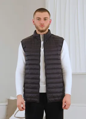 Lightweight Down Vest - Black