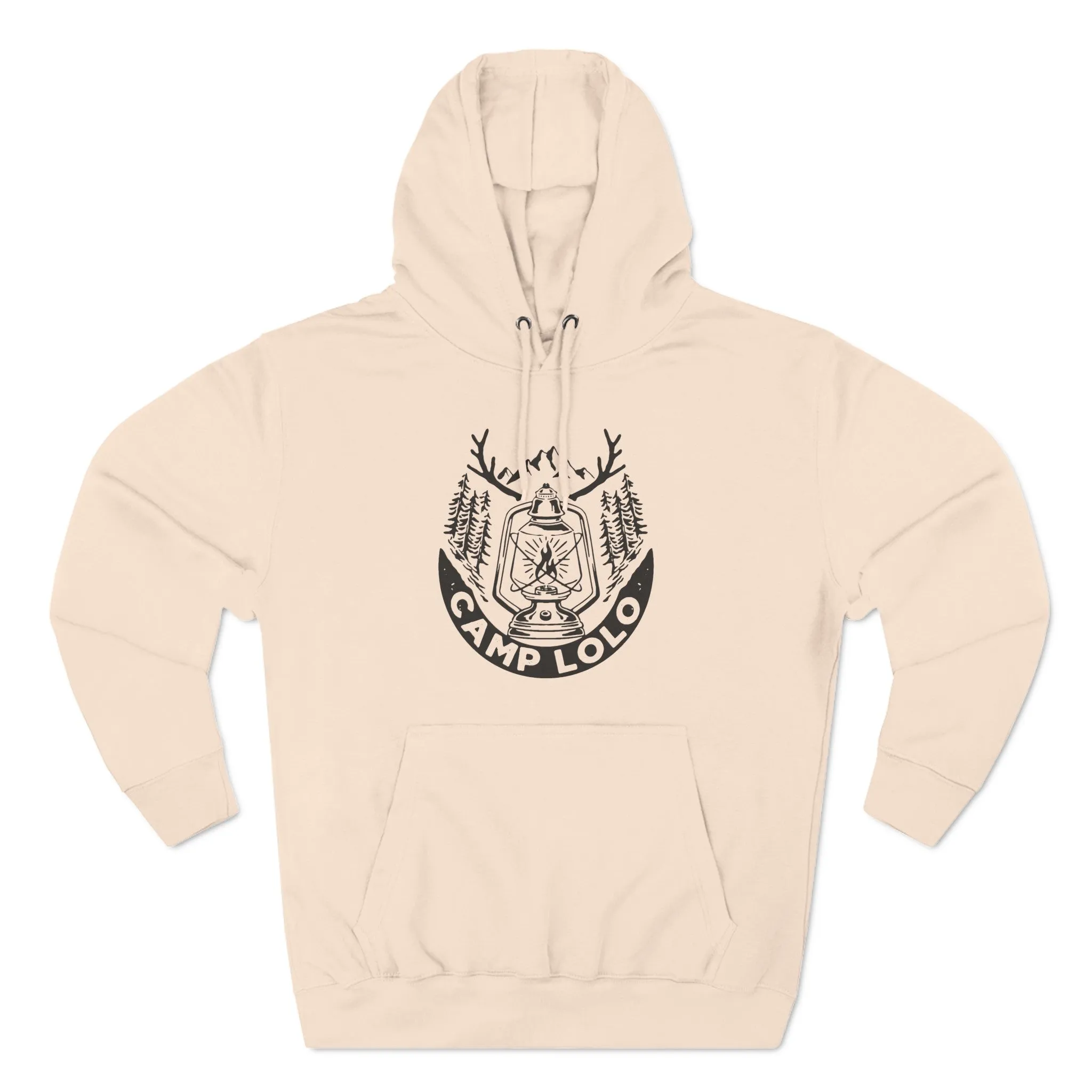 Lolo Camp Lantern Three-Panel Fleece Hoodie