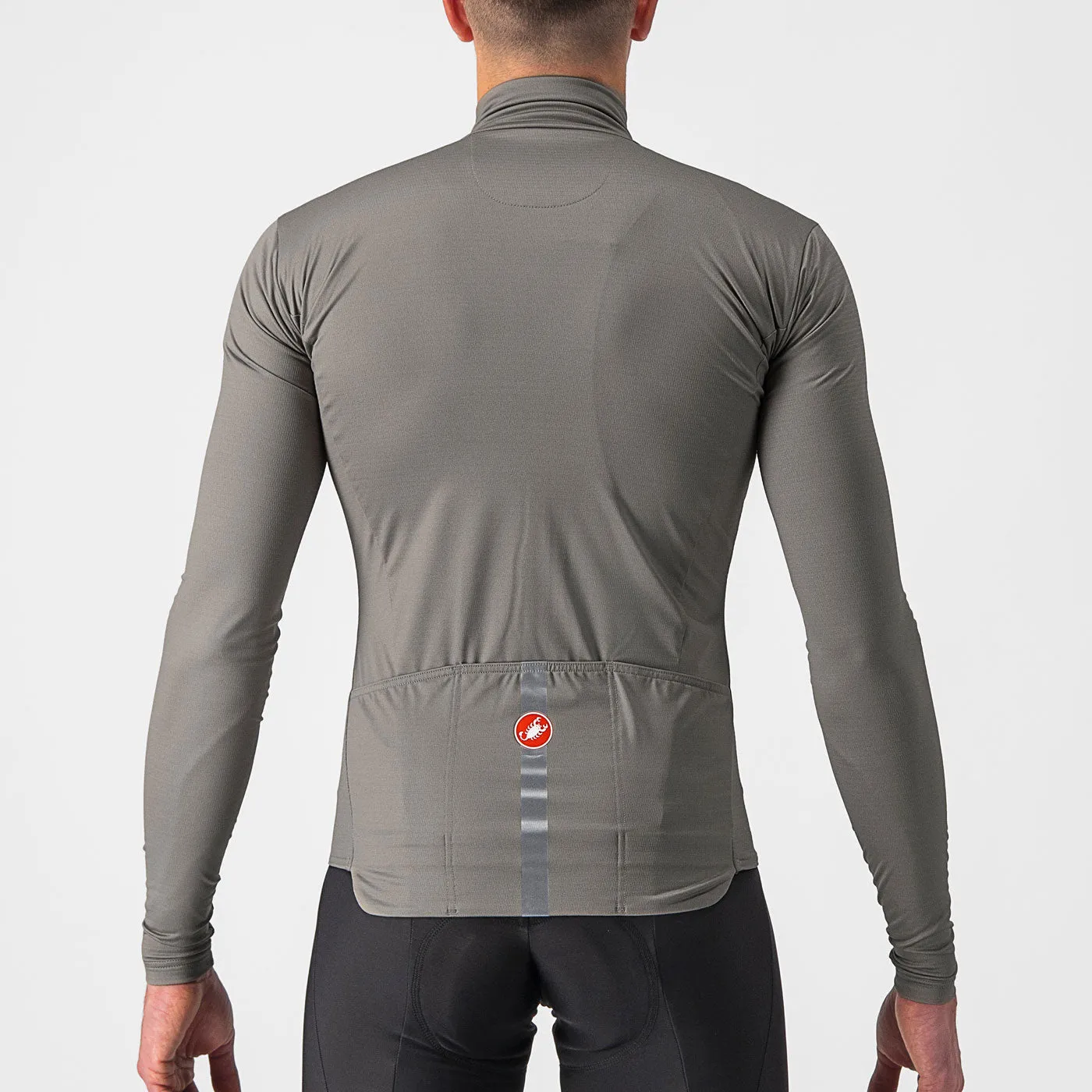 Maglia maniche lunghe Castelli Pro Mid - Grigio chiaro