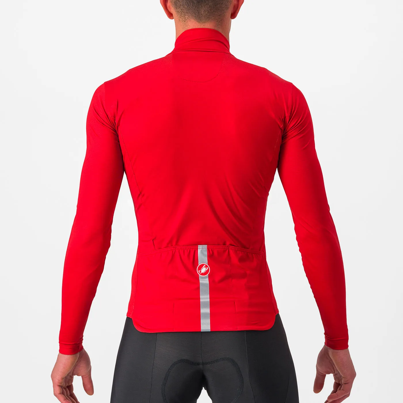 Maglia maniche lunghe Castelli Pro Mid - Rosso chiaro