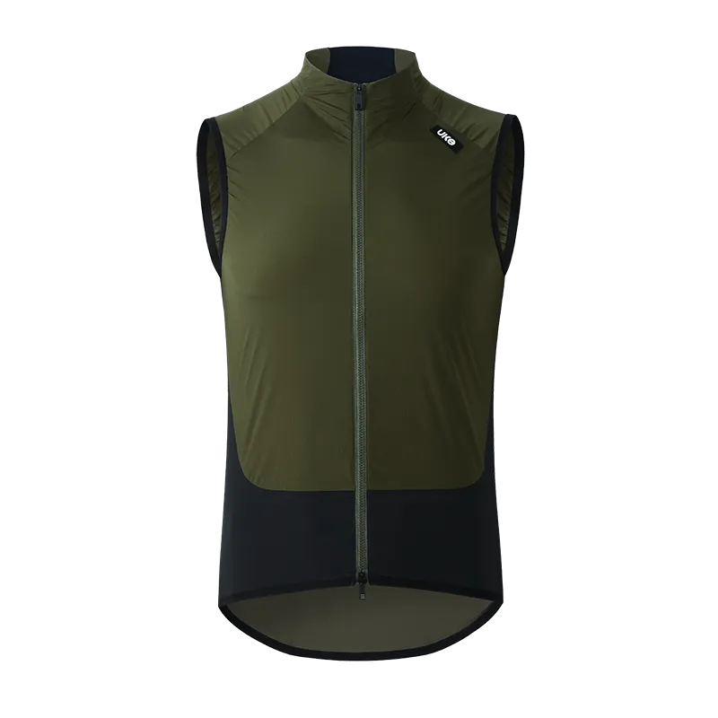 Men's Cycling Gilet CL-1 Yixing-Olive Green