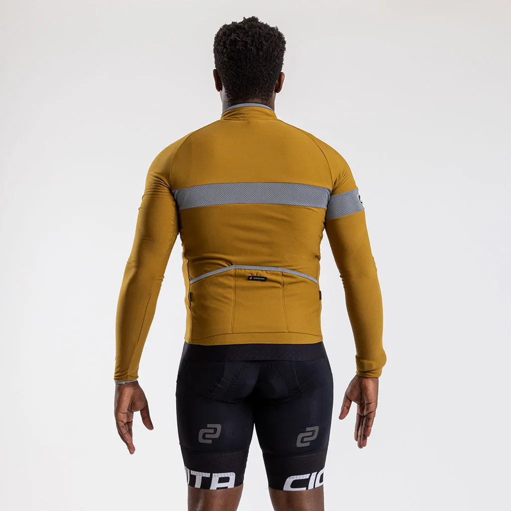 Men's Faro Cycling Jacket (Mustard)