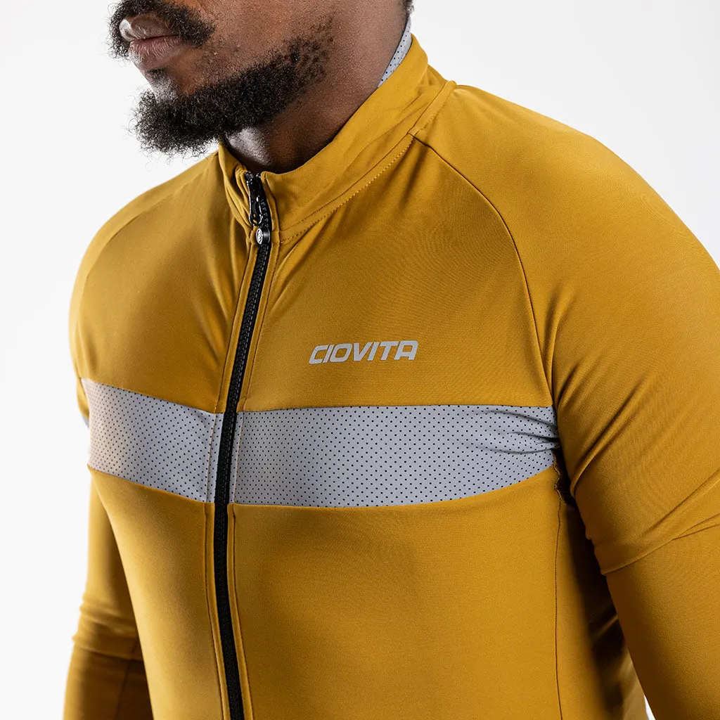 Men's Faro Cycling Jacket (Mustard)