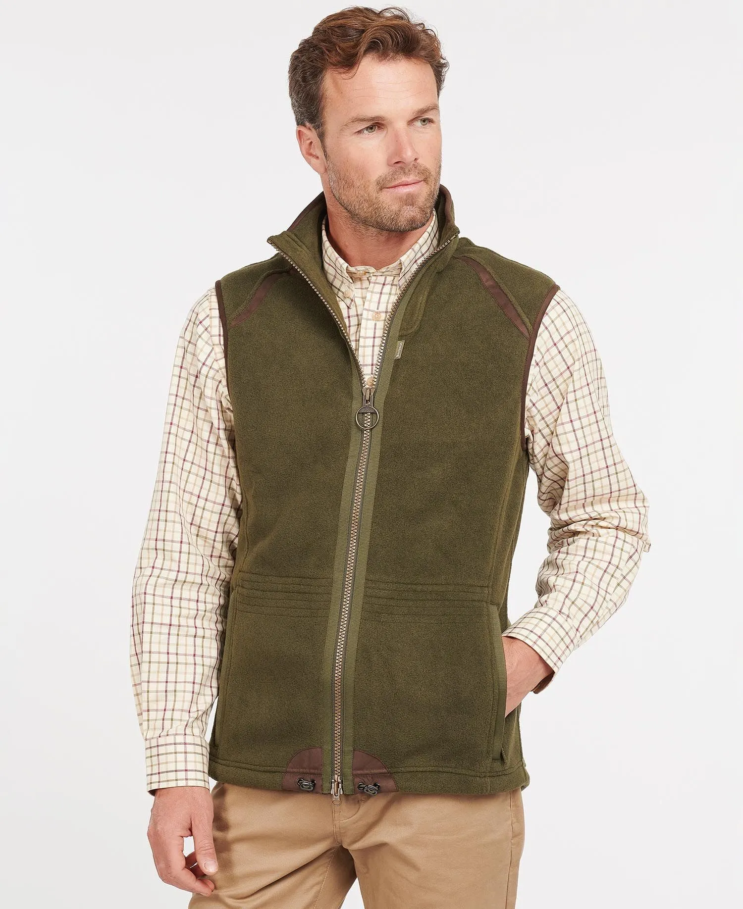 Men's Langdale Fleece Gilet - Olive