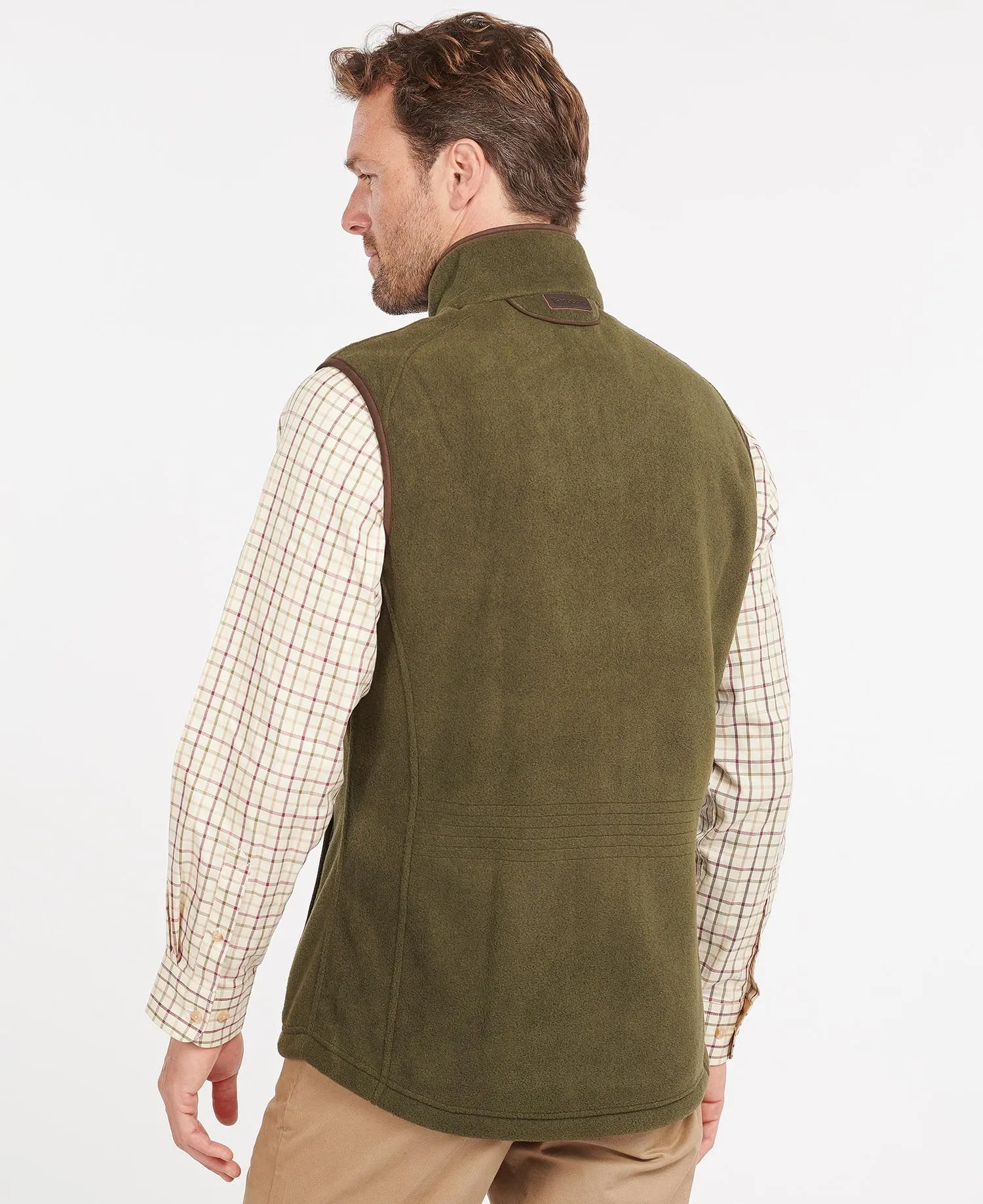 Men's Langdale Fleece Gilet - Olive