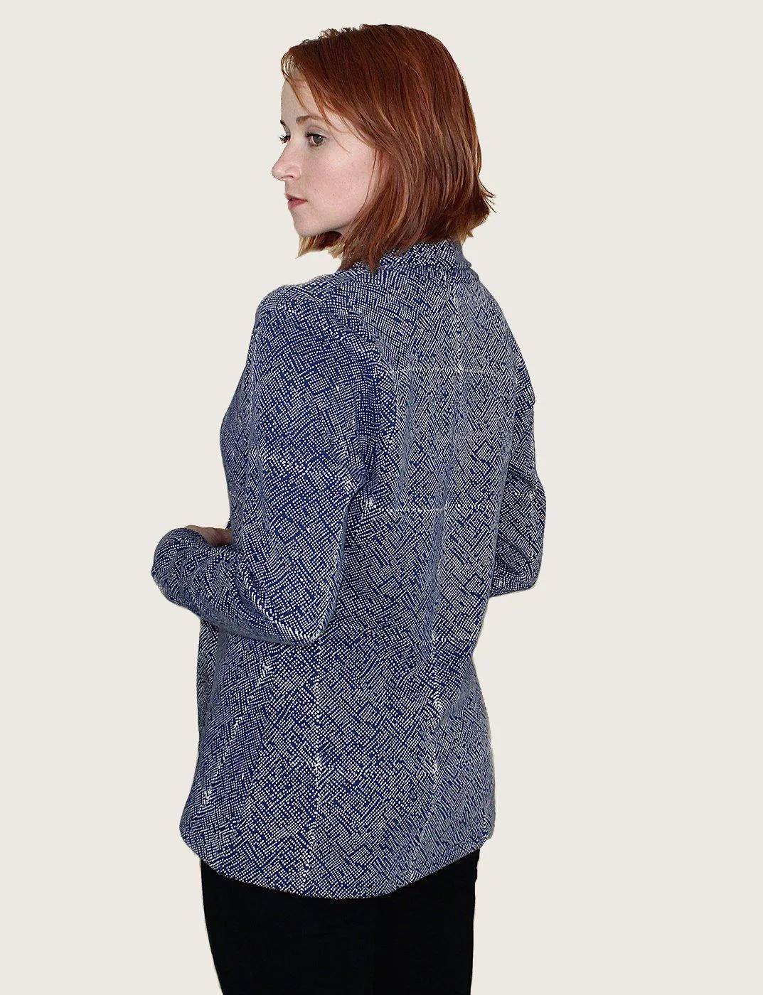 Mila Short Organic Fleece Blazer