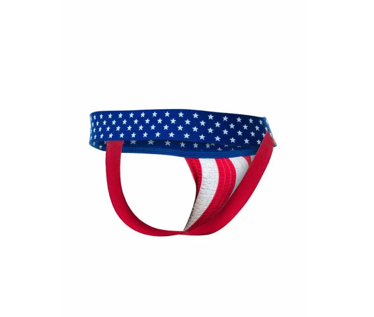 Mob USA Jock - XLarge (Red/Whit/Blue)