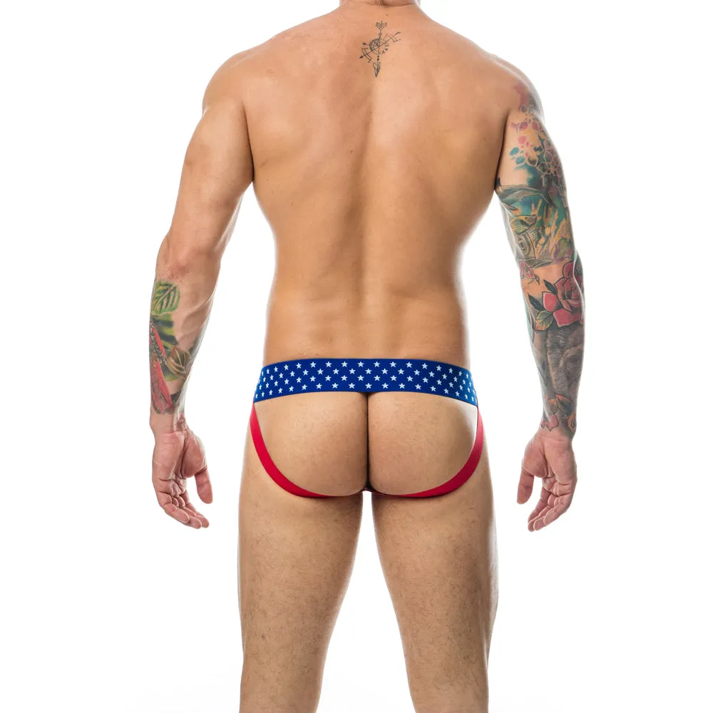 Mob USA Jock - XLarge (Red/Whit/Blue)