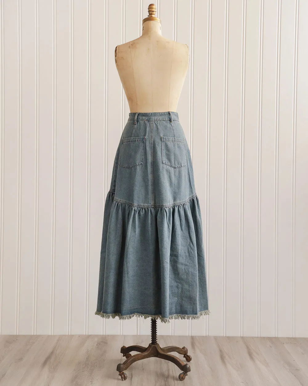 Modern Frontier Denim Skirt