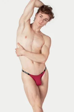 MODERN Logo Thong - Maroon