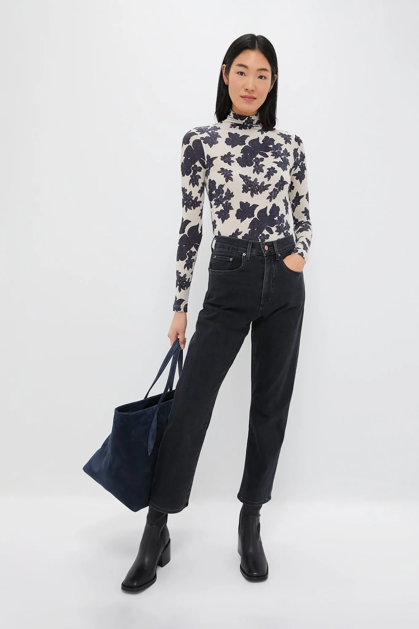 Moonflower Aurelia Turtleneck