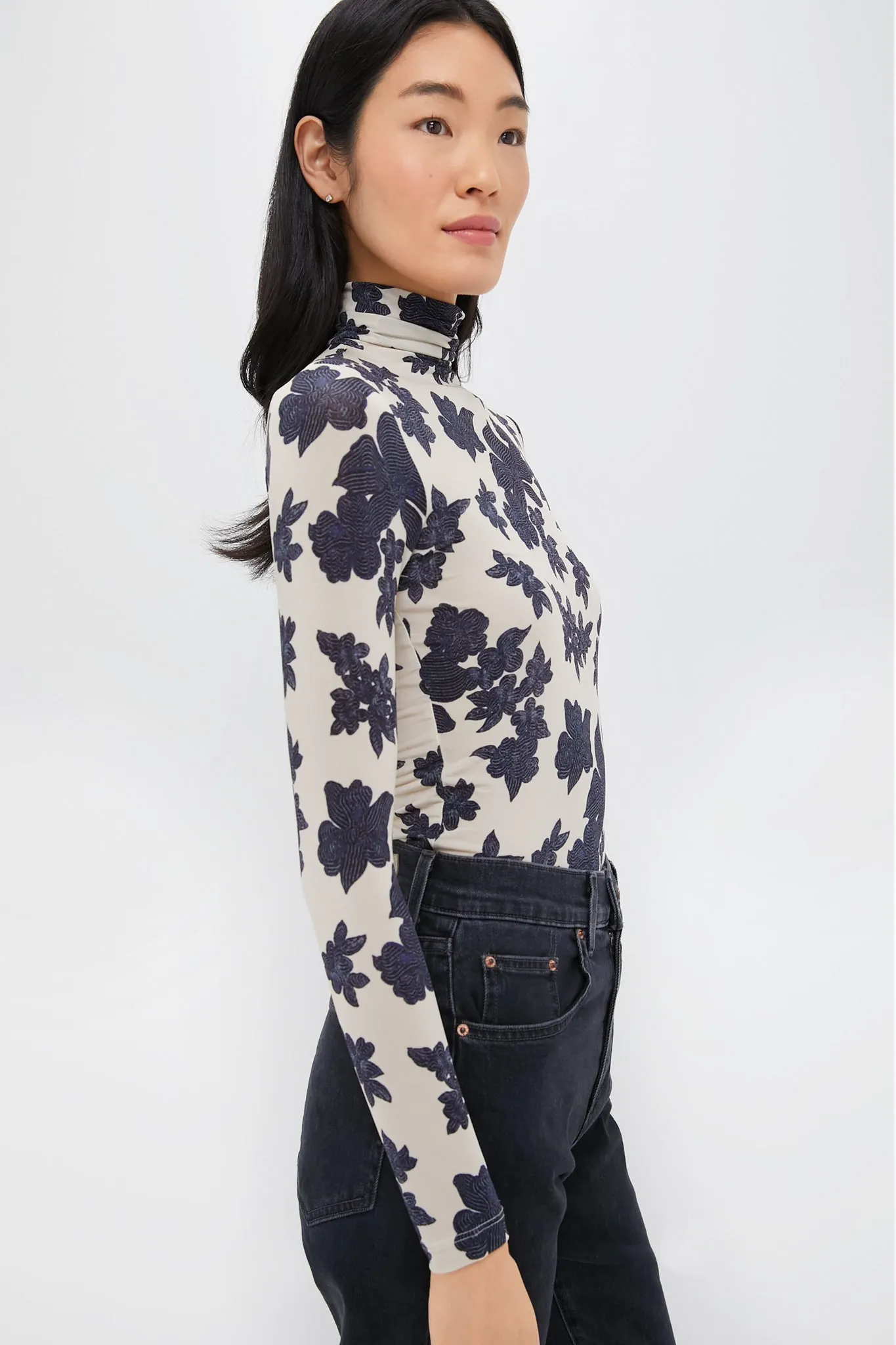 Moonflower Aurelia Turtleneck