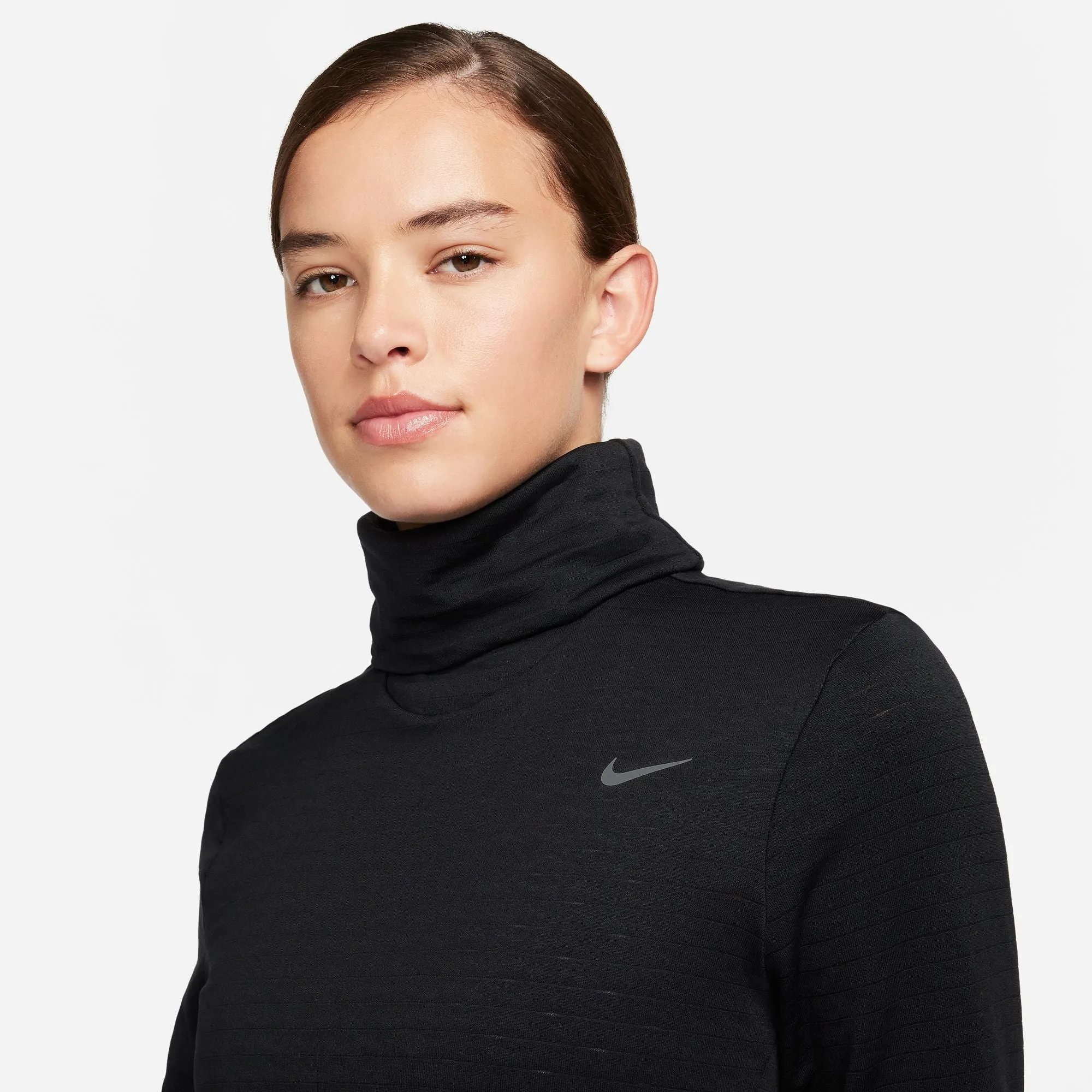 Nike Women's Therma-FIT Swift Element Turtleneck Running Top