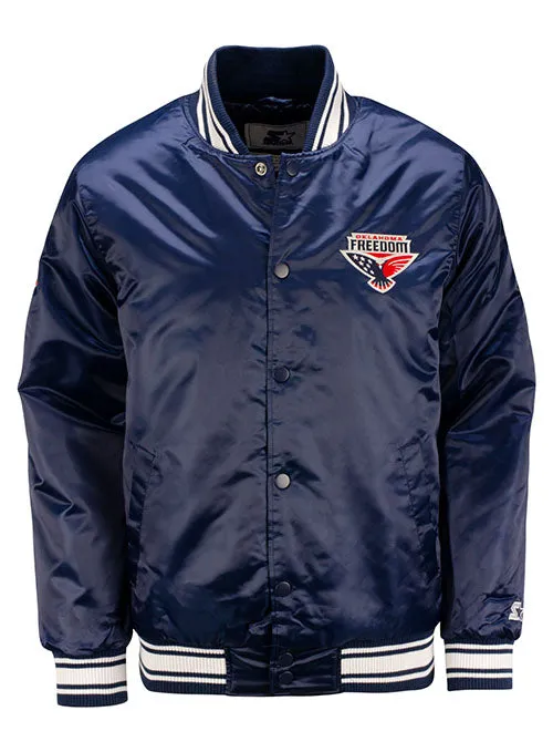 Oklahoma Freedom Satin Starter Jacket