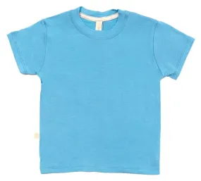 Organic Bamboo Shirt - Aqua Blue