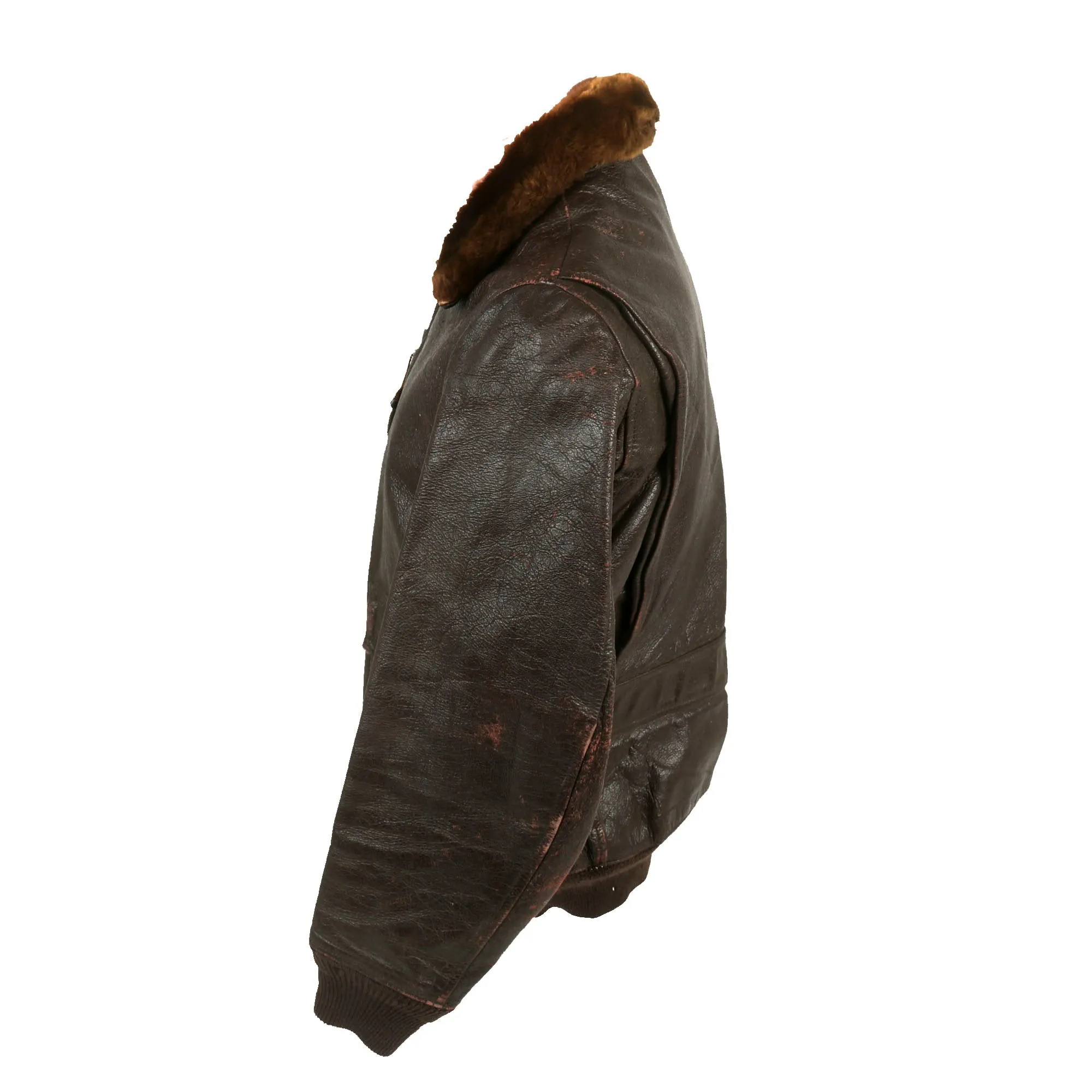 Original U.S. WWII Pilot G-1 Leather Flying Jacket