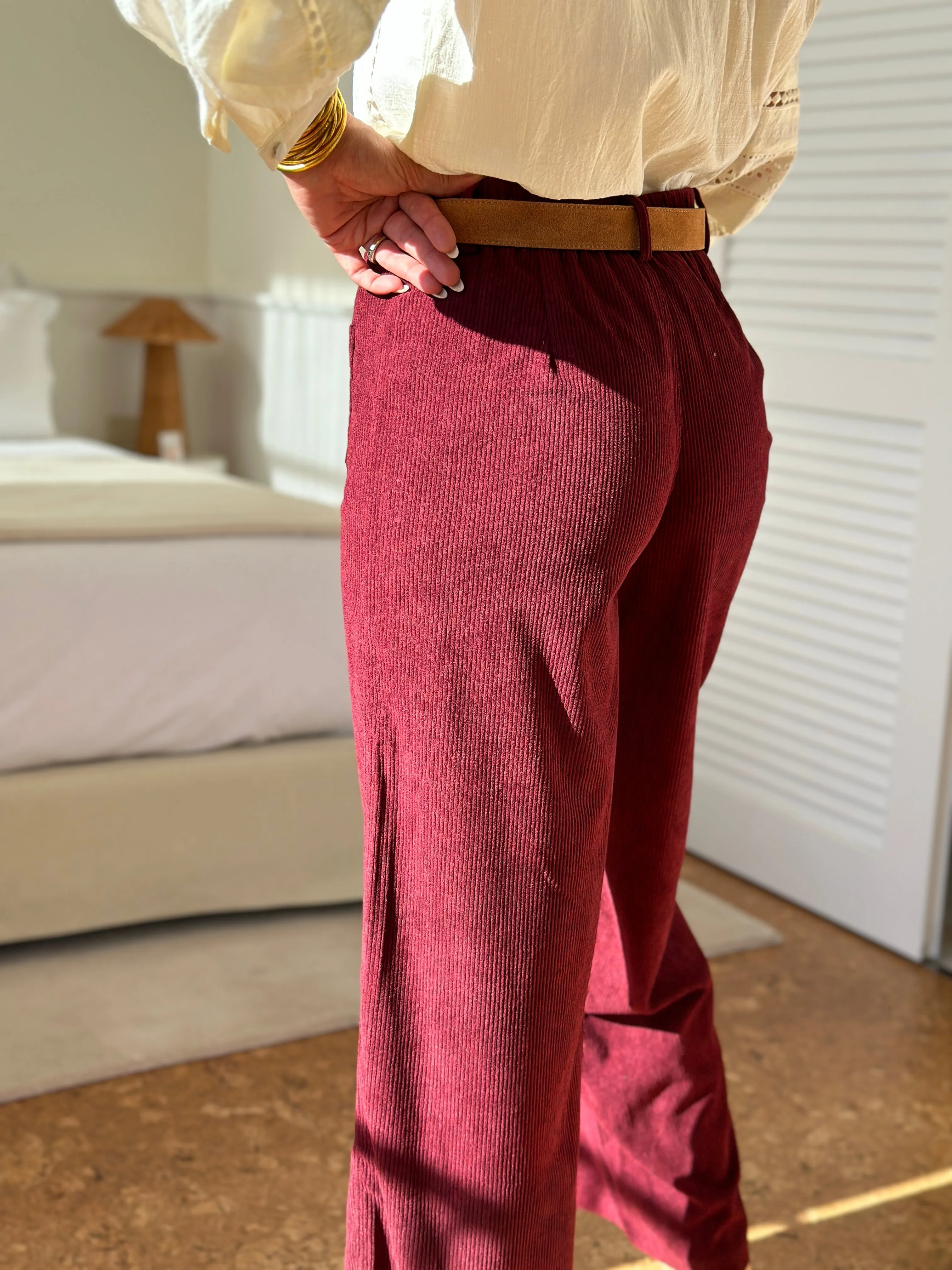 Pantalon Cayenne - Bordeaux