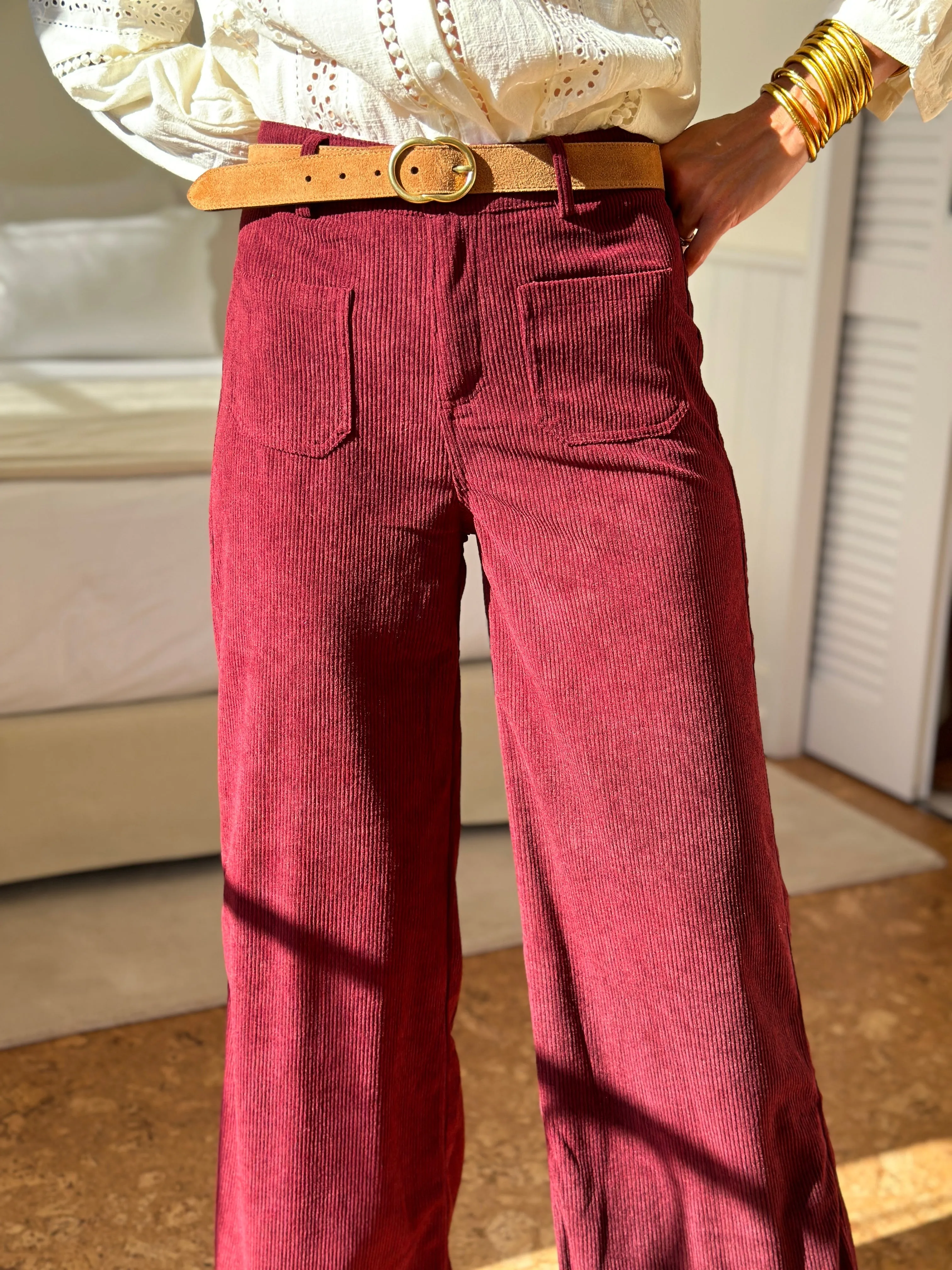 Pantalon Cayenne - Bordeaux