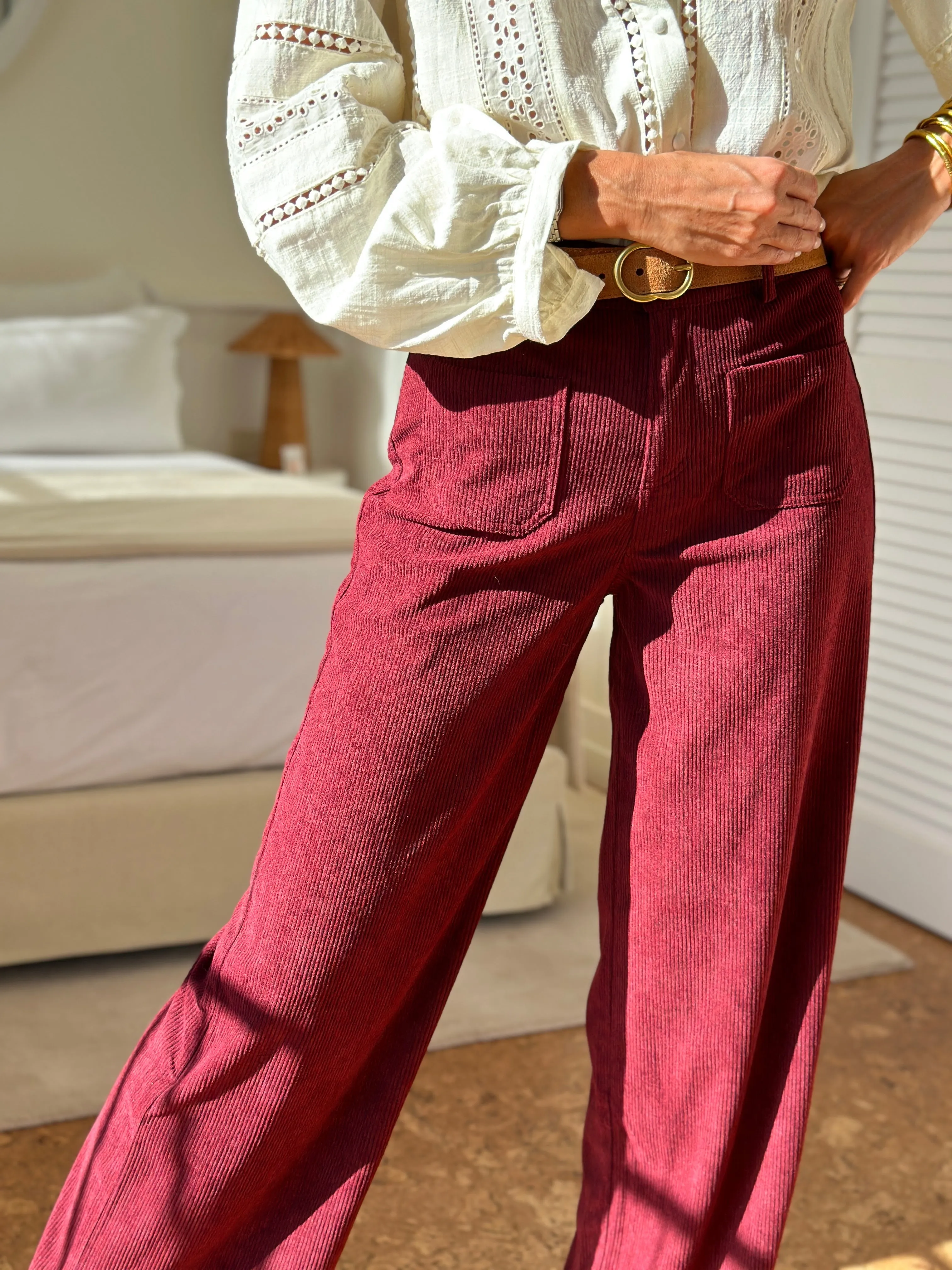 Pantalon Cayenne - Bordeaux