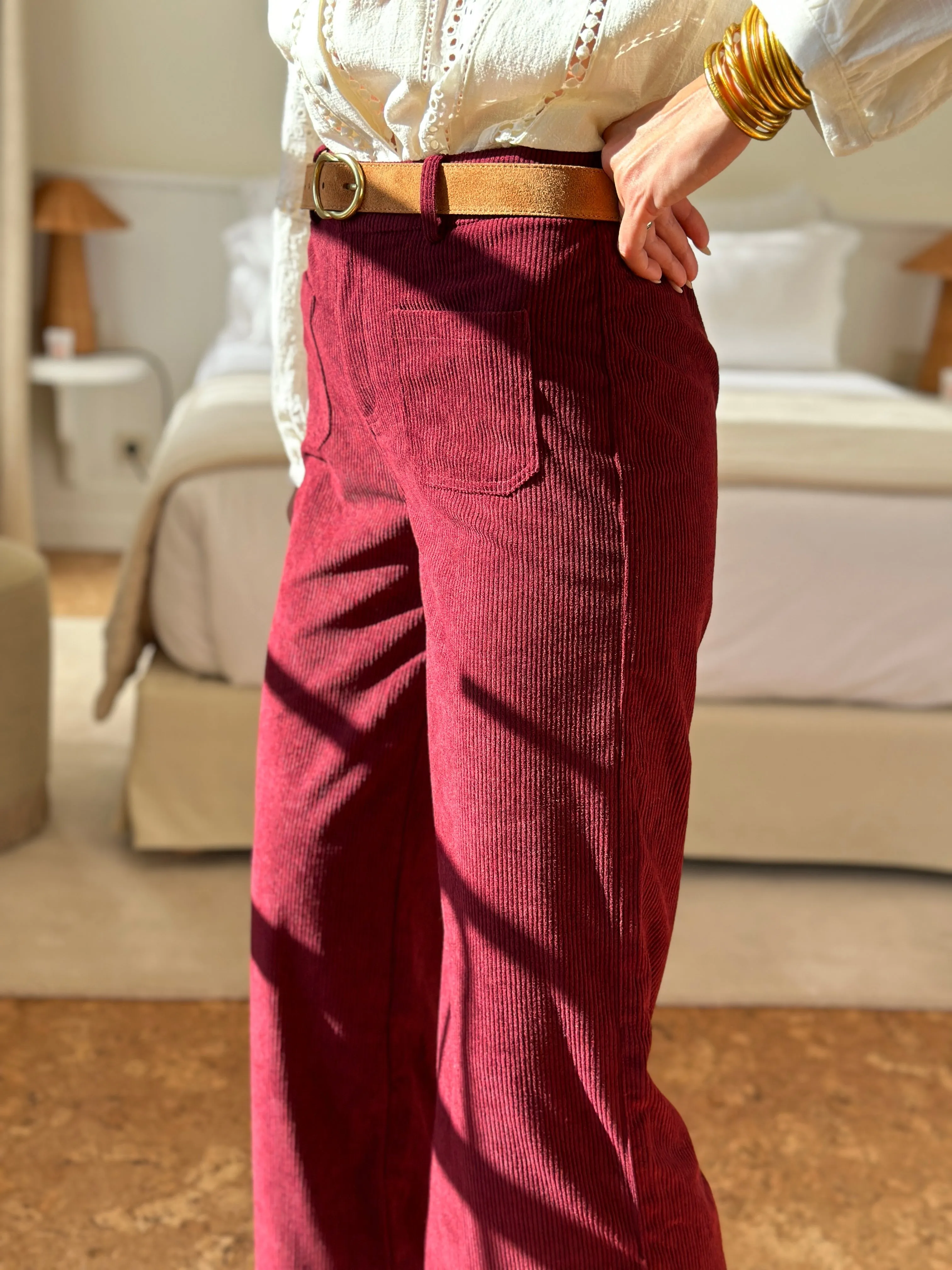 Pantalon Cayenne - Bordeaux