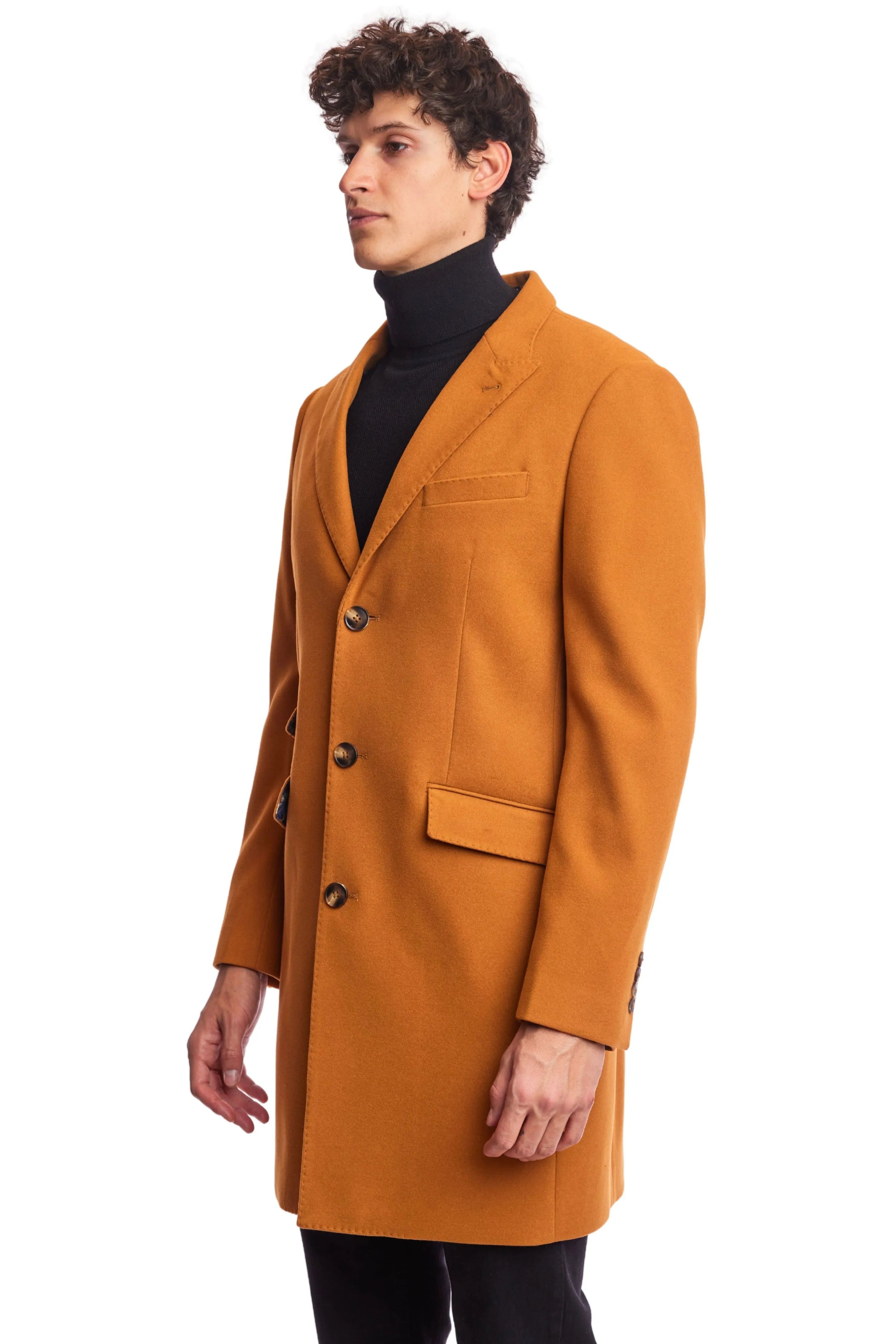 Peak Topcoat - slim - Courvoisier