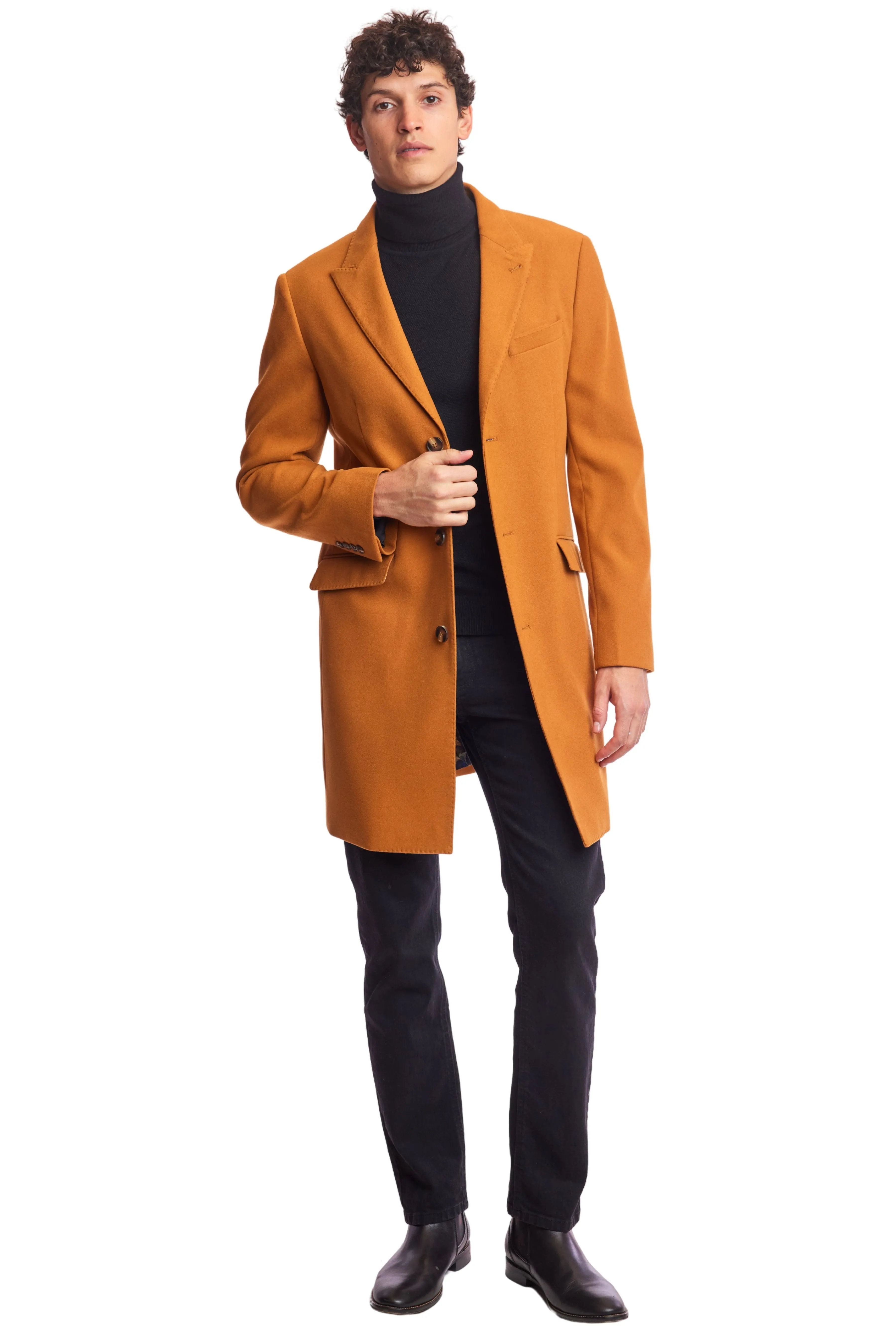 Peak Topcoat - slim - Courvoisier