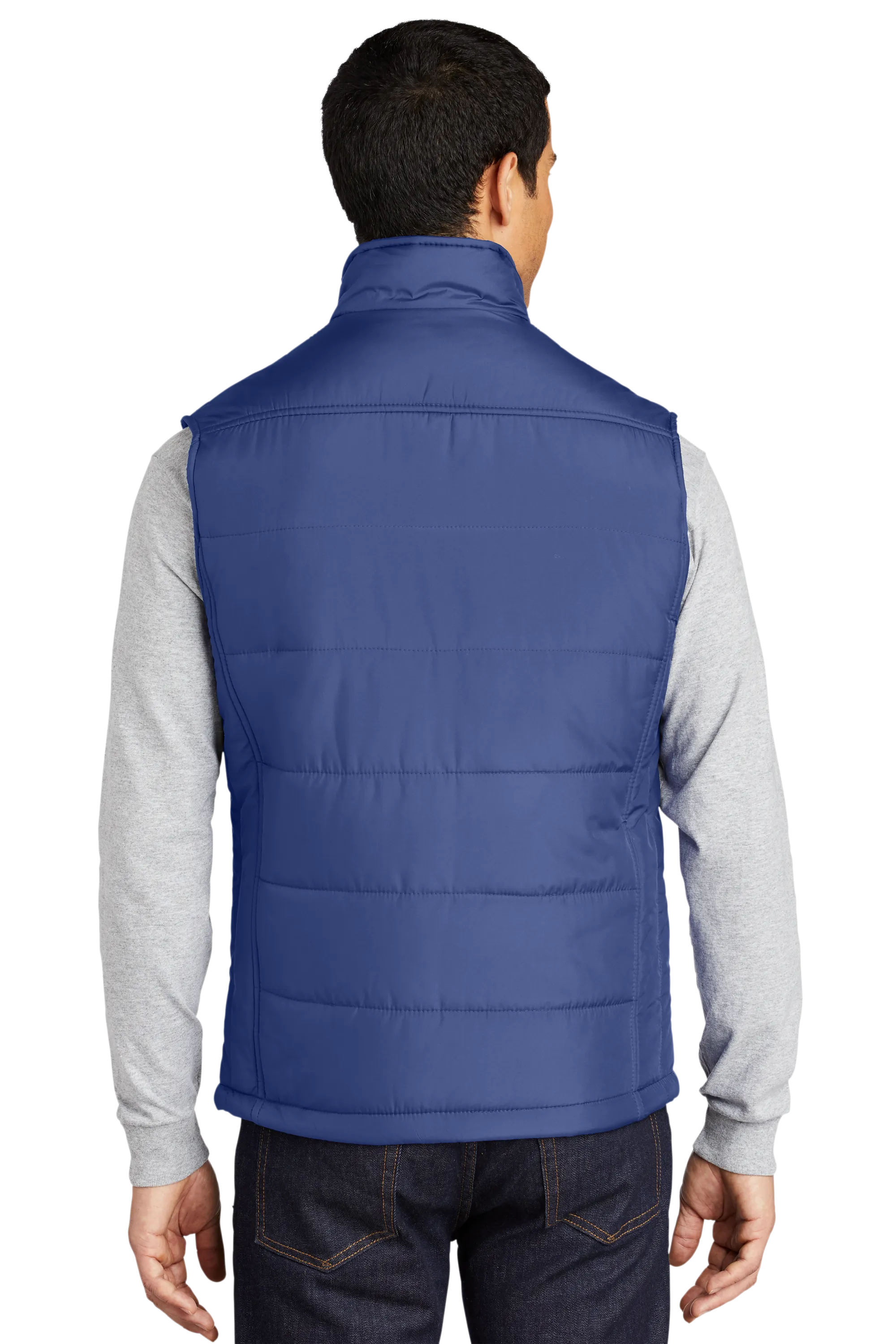 Port Authority® Puffy Vest - Mediterranean Blue/ Black