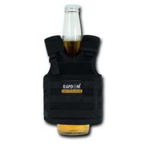 Rapdom Can Bottle Cooler Beverage Insulator Tactical Vest Beer Soda Upto 40Oz