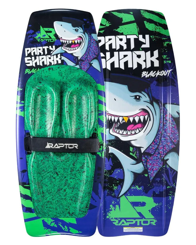 Raptor Party Shark Blackout Kneeboard