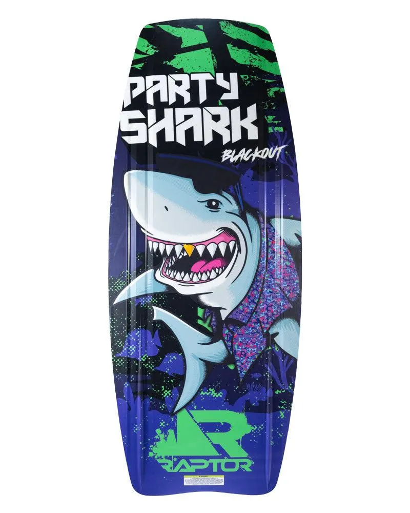 Raptor Party Shark Blackout Kneeboard