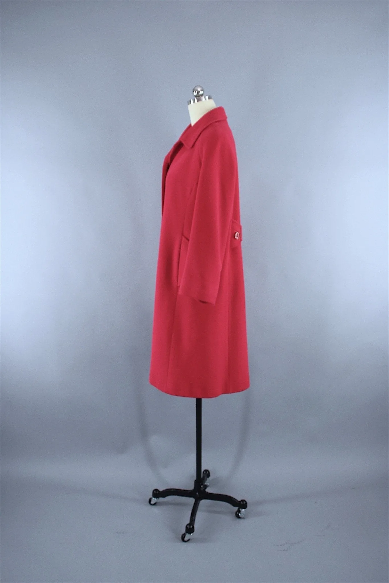 Red Cashmere coat