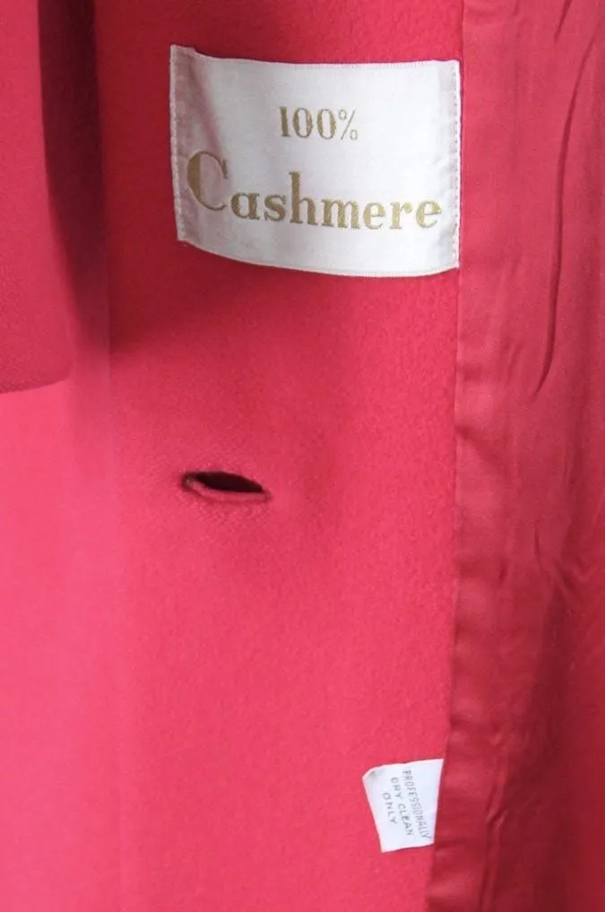 Red Cashmere coat