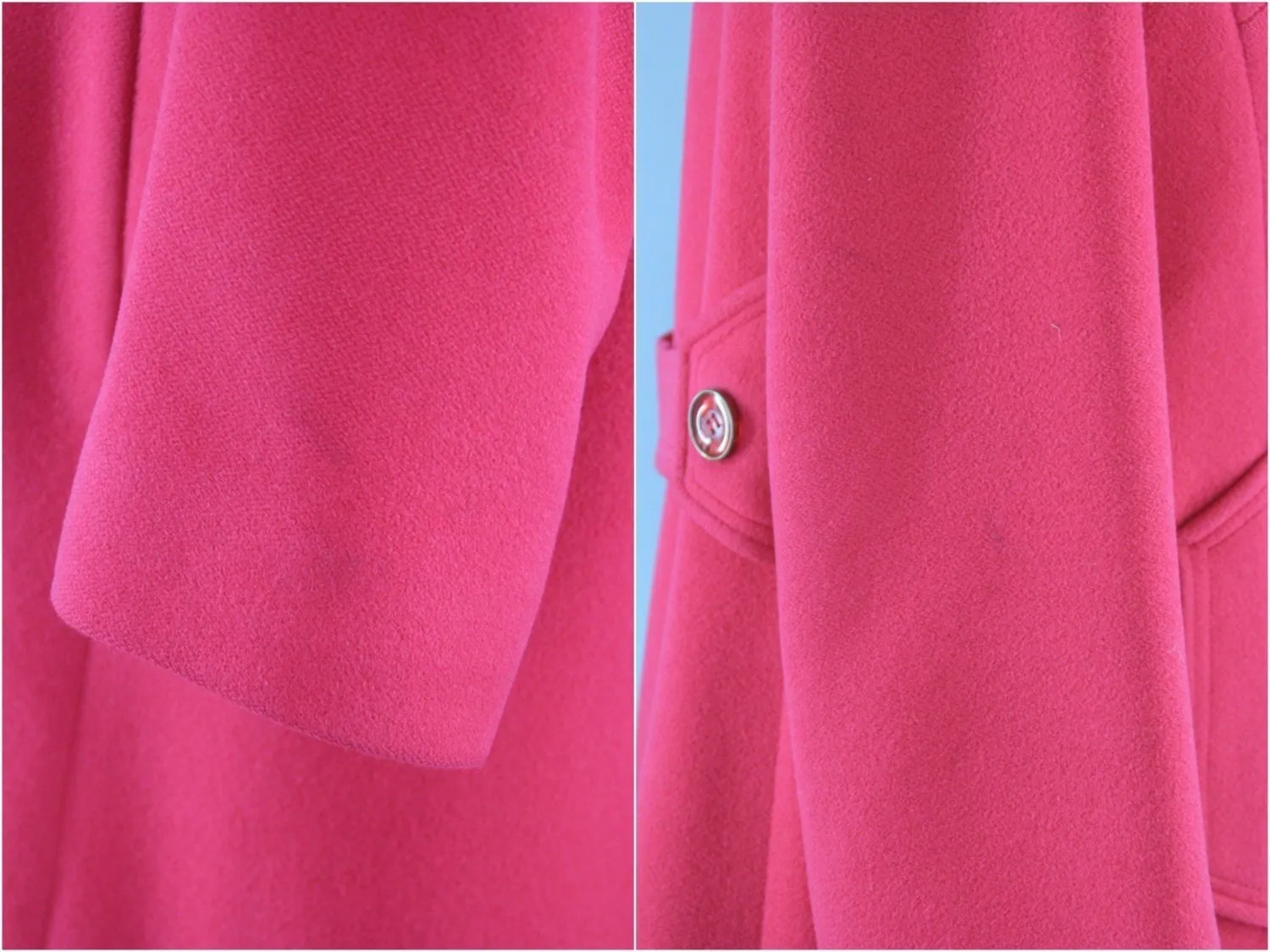 Red Cashmere coat