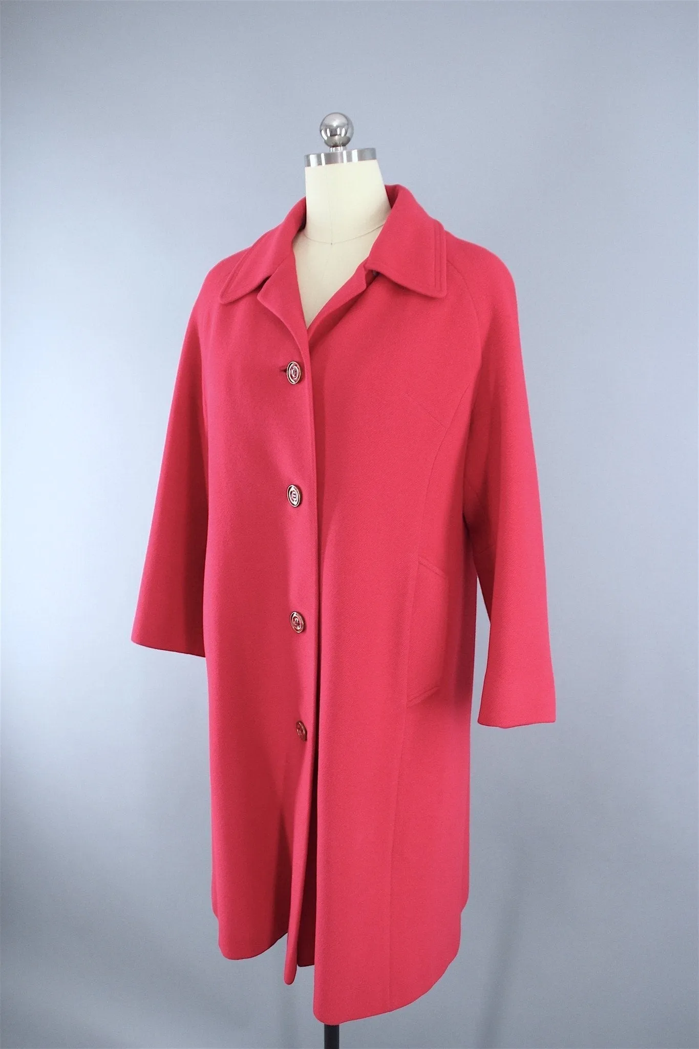 Red Cashmere coat