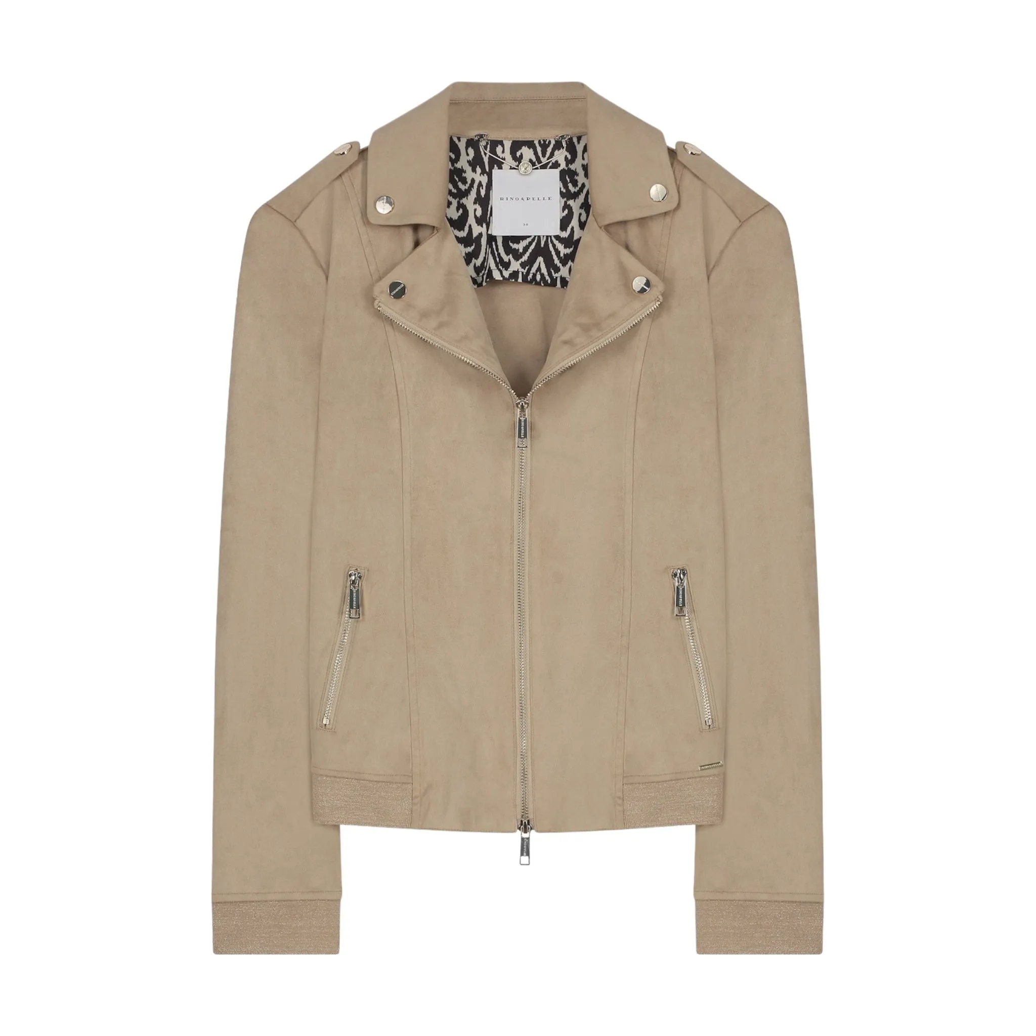 Rino & Pelle Mosha Biker Jacket Sand