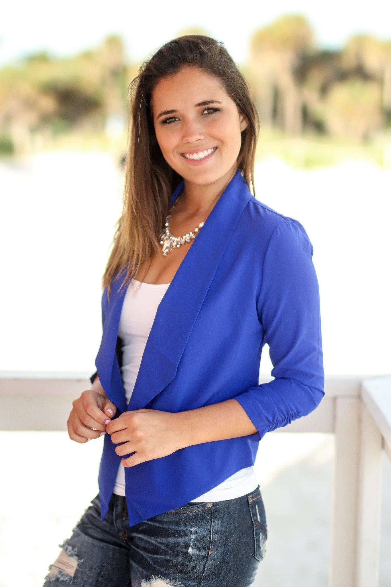 Royal Blue Blazer