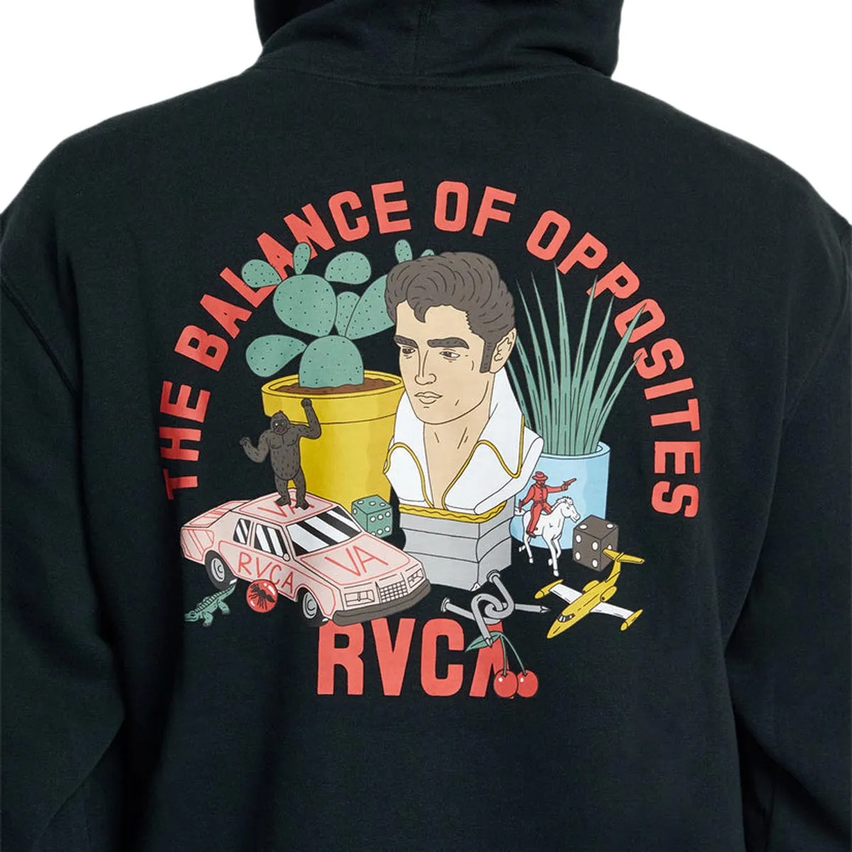 RVCA Luke Still Life Hoodie - Black