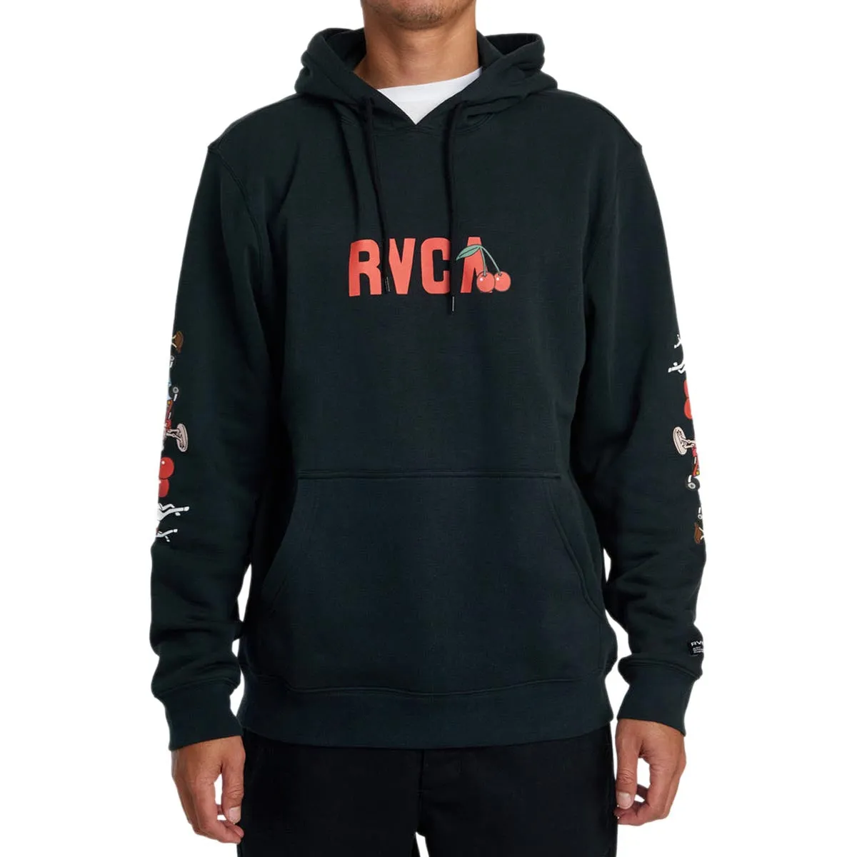 RVCA Luke Still Life Hoodie - Black