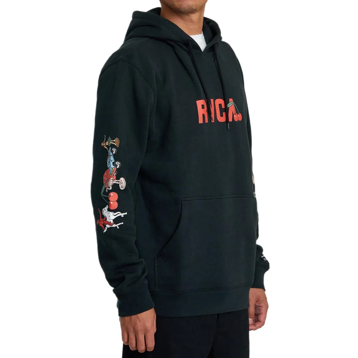 RVCA Luke Still Life Hoodie - Black