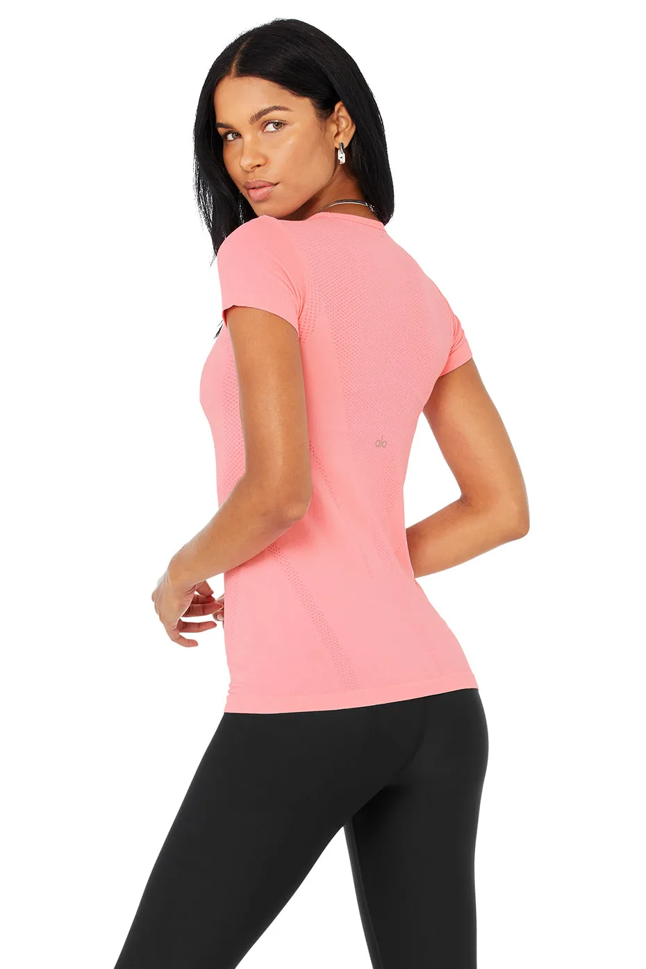 Seamless Essential Short Sleeve - Macaron Pink