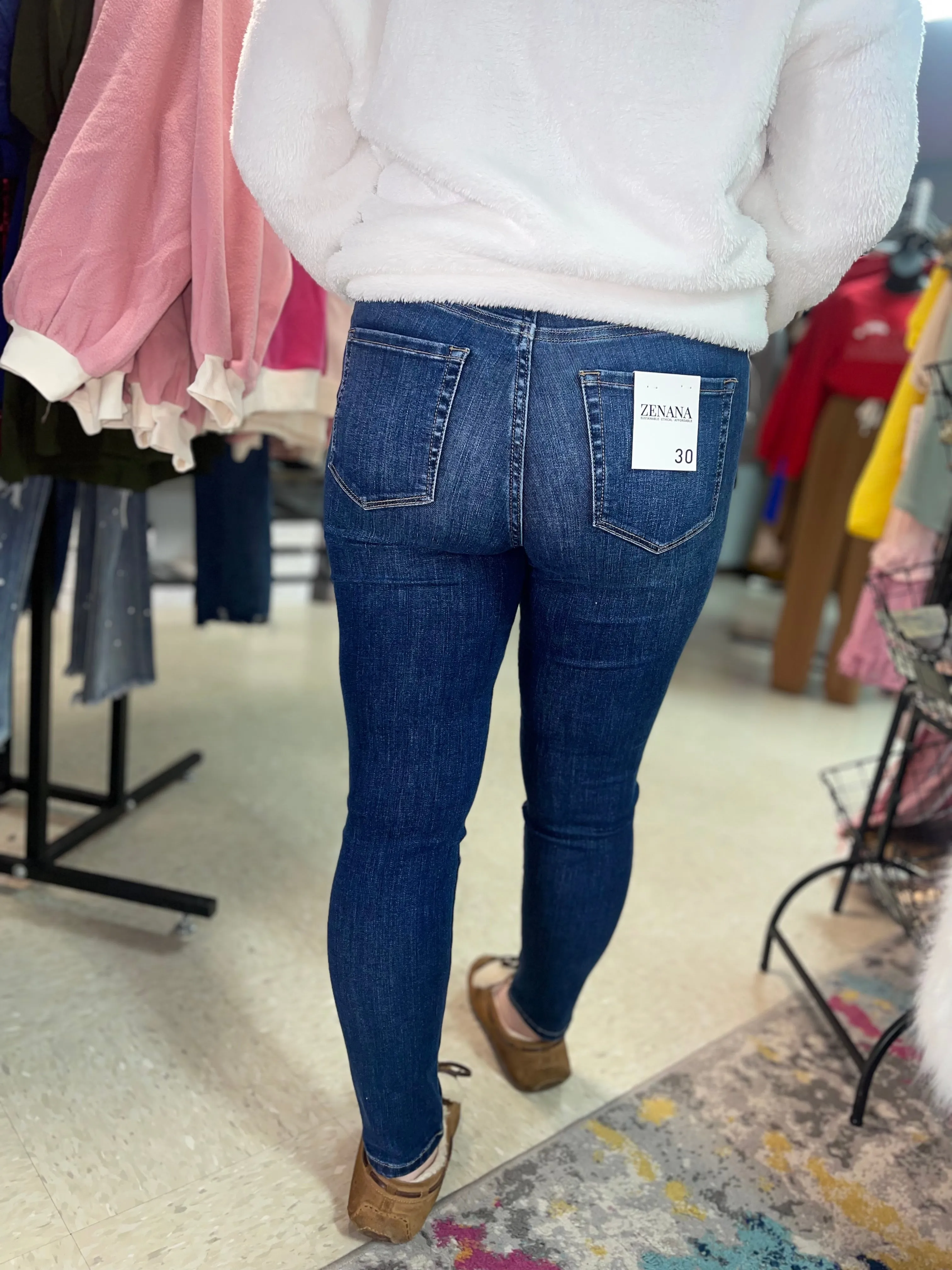 Serenity High Waist Skinny Jeans