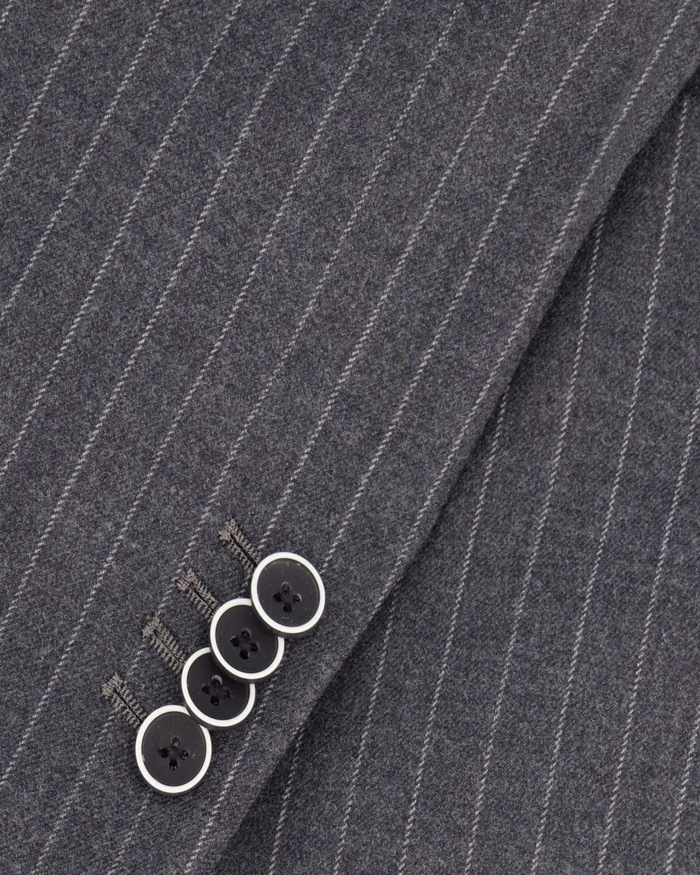 SG Double Breasted Blazer – Charcoal Pinstripe