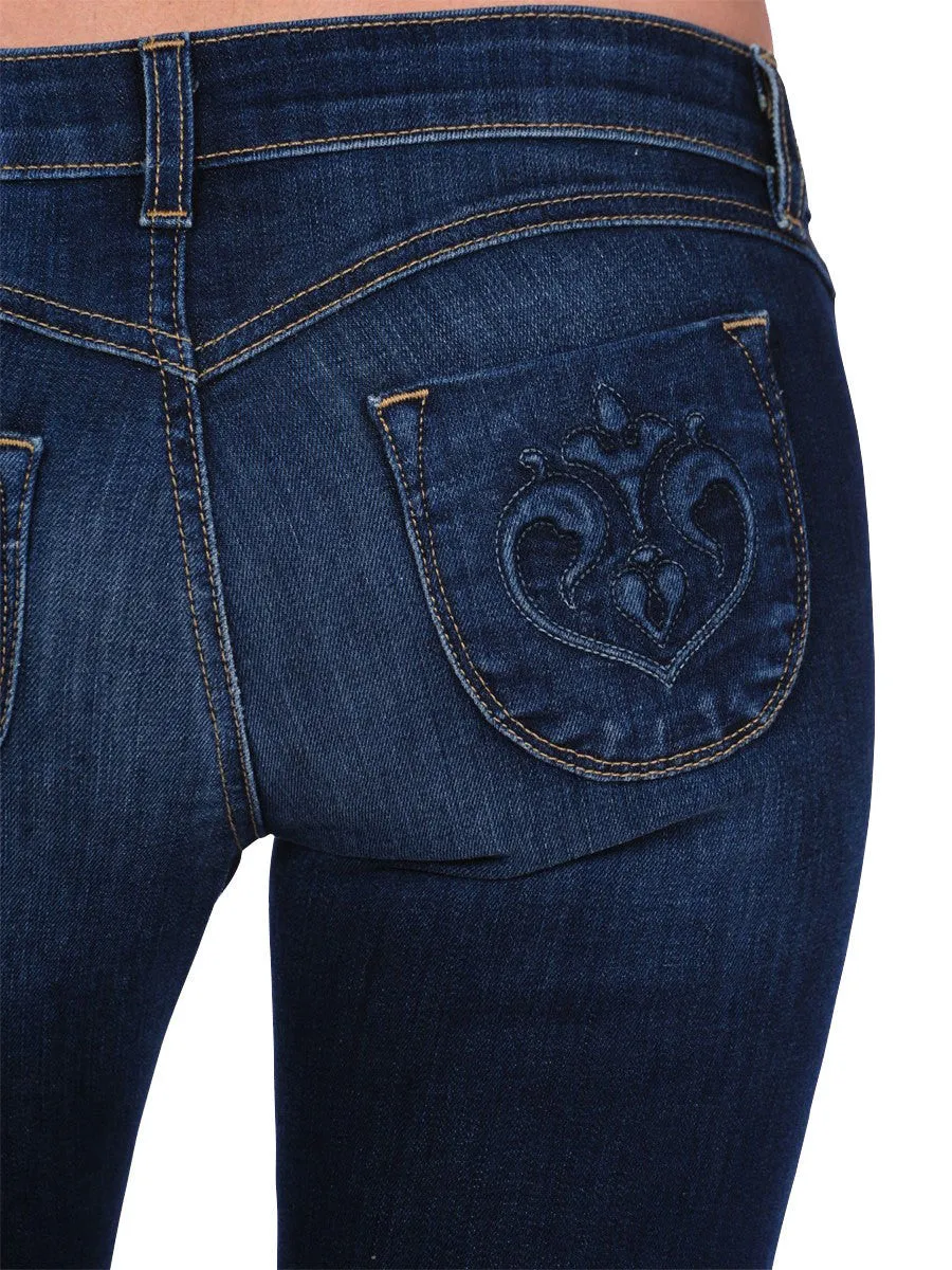 Siwy Denim - 'Hannah in Intense Love' - Cropped Blue Skinny Jeans