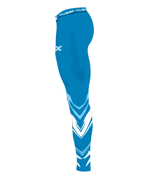 Splash Waved Compression Leggings